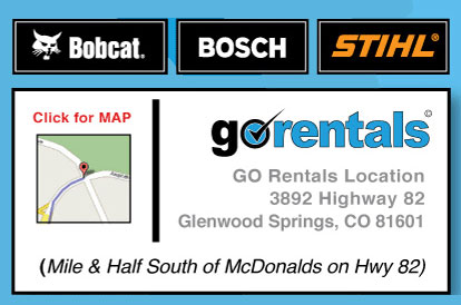 Aspen Glenwood Home Yard Equipment Rentals